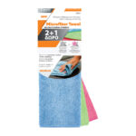 MICROFIBER TOWEL 2+1 FREE 30X30CM