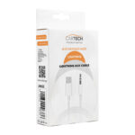 SOUND CABLE AUX TO LIGHTING 1.5 M WHITE
