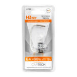 H3 - 12V/55W WITH CABLE PK22s +30% MORE LIGHT D/BLISTER