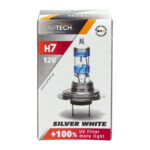 LIGHT BULB H7 - 12V/55W - PX26d +100% SILVER WHITE