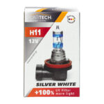 LIGHT BULB H11 - 12V/55W - PGJ19-2 +100% SILVER WHITE