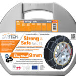 SNOW CHAIN STRONG & SAFE No 140 ALLOY STEEL 9mm