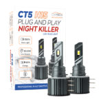 CAR HEADLIGHT LED CT5 H15 60W PLUG AND PLAY NIGHT KILLER CARTECH