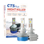 ΛΑΜΠΑ LED CT5 PLUS H7 SHORT 140W 6500K NIGHT KILLER EVOLUTION CARTECH