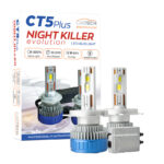 LED LAMP CT5 PLUS H4 SHORT 140W 6500K NIGHT KILLER EVOLUTION CARTECH